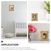 Frames 3 Pcs Decor Display Frame Po Prop Picture Gold Decorative Bulk For Small Ornament