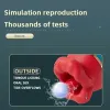 2 In 1 Licking Tgue Red Lips Vibrator For Women Clit Stimulator Vagina G Spot Telescopic Dildo Adult Masturbator Sex Toy Z2Bt#