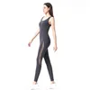 Womens Sexy Slim Fit u Neck Bodysuit Fitness Romper Clothing Crisscross Back Jumpsuit Sleeveless One-pieces Aerial Yoga Suit