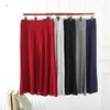 Pantaloni da donna Primavera Estate Modale Gamba larga Lunghezza polpaccio Pantaloni da yoga casual larghi Pantaloni a tre quarti a vita alta taglie forti Tutti abbinabili