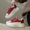 Casual Shoes Sneakers For Women Fashion Tennis Female Mixed Color Thick Women's Casua Sports Student Leisure Street