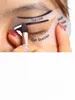6 teile/beutel Eyeliner Schablonen Winged Eyeliner Schablone Modelle Vorlage Sha Werkzeuge Augenbrauen Vorlage Karte Lidschatten Make-Up-Tool 48Ne #