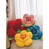 Pillow 3D Stereoscopic Rose Flower Novelty Home Wedding Decorative Sofa Soft Cojines Valentine's Day Gift Coussin