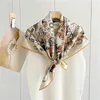 Foulards Marque Femmes Soie Luxe Design Digital Print Square Lady Fashion Foulard Châle