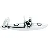 Charms Antique Silver Plated Metal Alloy 3D Rowboat Boating Rowing Kayak Charm For Jewelry Making DIY