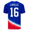 2024 2025 Copa Pulisic McKennie Soccer Jerseys Ertz Altidore Press Wood Adams Morgan Balogun Musah Lloyd 24 25 Men Kids Kit Usas Maillot America Player Version Smith