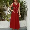 Casual Dresses woo Pig Sleeveless Dress Women's Summer Suit Evening 2024 Kvinnor