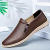 Sapatos casuais primavera outono masculino plano antiderrapante resistente ao desgaste esportes moda commuter trabalho entrega gratuita