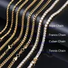 TOPGRILLZ – collier avec pendentif glacé pour hommes, avec chaîne de Tennis, Hip Hop/Punk, couleur or argent, bijoux à breloques, cadeaux 240312
