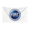 アクセサリー3x5ftフィアット旗ポリエステル印刷レーシングカーバナー装飾用FTフラグの装飾、旗装飾バナーフラッグバナー