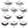 3/5/10 Pairs Half Les Fox Eye Wi Fluffy Faux Cils Makeup Natural Winged Fake Eyeles Wholesale Half Les maquillaje T1eU#