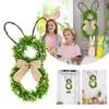 Dekorativa blommor Snöflakekrans inomhusdekoration Utomhus Scen Tlight Christmas Wreaths Battery Operated