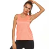 S-XXL kolsuz yoga gömlek Kadınlar için Nefes Alabilir Yoga Tank Top Koşan Spor Yeleği Gym Spor Salonu Üst Fitness Egzersiz Gömlek 5 Renk 240318