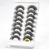 10/8/5/3pairs Multipack 3D Mink Les False Eyeles Handmade Wi Fluffy Fake L Natural Eye Makeup Tools Faux Eye Les 31Wg#