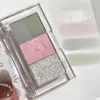 cool Ted Gris Noir Fard À Paupières Maquillage Mat Glitter Étanche Punk Smokey Vert Rose Ombre À Paupières Palette Yeux Pigment Cosmétiques C59T #