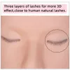 Lprofor 3 warstwy powieki Manekin twarz głowa do ćwiczeń fałszywe eyel Extensis Piegowanie L Narzędzia do makijażu treningowego 83ad#
