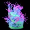 장식 수족관 어항 조경 장신구 실리콘 시뮬레이션 소프트 바디 산호 품종 아네모네 형광 수족관 장식