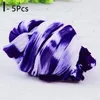 Decorative Flowers 5Pcs Double Color Silk Material Nylon Tensile Stocking Accessory Handmade Home DIY Flower Crafts Decor