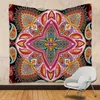 Tapices Ropa de cama Out Let Elephant Color Impreso Paño de pared Decorativo Mandala Boho Alfombra