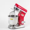 Standblandare 5/7/10 liter. 500W CVT Speed ​​Electric Kitchen Mixer med diskmaskin-säker degkrokar, platta slagare, trådpisk