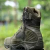 Kamuflaj Açık Erkek İş Güvenlik Botları Çöl Botları Ordu Ordusu Savaş Eğitim Ayakkabıları Dış Mekan Askeri Yürüyüş Botları Tırmanma 240313