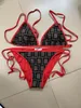 Damen Badeanzüge Designer Bikini Bademode sexy Badeanzug Sommer Mode Frau Strand Schwimmen Kleidung weiblich Biquini Größe S-XL F80