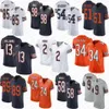 13 Caleb Williams DJ Moore Football Jersey Cole Kmet d'Andre Swift Tyson Bagent Walter Payton Jaquan Brisker Brian Urlacher Montez Sweat Jaylon Johnson Keenan Allen