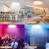Tavan Işıkları Modern Lamba Dimmable Uzaktan Kumanda LED Avize Yatma Tonlama RGB Yatak Odası Çalışma Mutfak Balkon Armatürleri