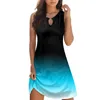 Casual Dresses Womens Below The Knee Women Vintage Bohemian Daily Summer Sleeveless Pullover Dress Sequin