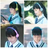 Headphone/Headset Cute Children Gaming Headset 3.5mm Wired Stereo Headphone Kids Laptop Computer PC Earphone with Microphone for Online Class