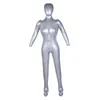 Partij Decoratie Merk Volledig Lichaam Vrouwelijk Model Mannequin Opblaasbaar PVC Met Arm Show Etalage Hoge kwaliteit 170cm