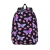 Backpack Butterfly Fashion Gift High School Hiking Travel Daypack For Men Women Laptop Shoulder Bag