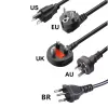 ADAPTER 19V 4.74A 90W 5.5*2,5 mm AC -bärbar strömadapterladdare för ASUS A52F A53E A43S A55V K550 K55V D550CA D550Mav Notebook Computer