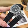 Relógio feminino diamante moldura 36mm pulseira de borracha designer senhora relógios de pulso de marca superior para mulheres natal dia dos namorados presente de alta qualidade