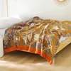 بطانيات قطن شاشن رمي بطانية لأريكة السرير دينج الصيف الشتاء طفل انتشار الأطفال البالغين غفوة المكتب