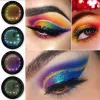 Chamele Ombretto Metallic Glitter Eyeshadow Palette Pigmento in polvere Profial Shadow Eye Make Up Party Stage Donna Cosmetic P5s1 #