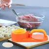 Baking Tools Dumpling Wrapper Mold Kitchen Plastic Dough Pressing Skin