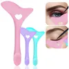 multifunctial Silice Eyeliner Eyeshadow Stencil Templates Make Up Tools For Eye Makeup Cat Eye Line Guide Cosmetic Tool h32N#