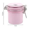 Eyel Lime Storage Tank Ctainer individuell ympning False Les Adhesive Stand Storage Jar Eyel Extensi Makeup Tools W6YG#