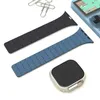 Watch Bands Magnetic silicone strap for Watch Ultra Band 49mm 45mm 41mm bracelet Correa 40mm 44mm 38mm 42mm iWatch series 8 SE 7 6 5 4 24323