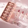 6pcs / boîte Veet rouge à lèvres mat Set Lg durable imperméable sexy rouge à lèvres nue teinte stylo maquillage naturel beauté cosmétique p2R2 #