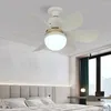 Ceiling Lights Fans With RemoteE26/27 Socket Fan LED Light 40W/30W Bulb 3 Speeds For Bedroom Kitchen Living Room