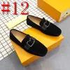 34model NEW Men's Designer Loafers Spring Autumn Comfortable Flat Casual Shoes Men Breathable Moccasins Slip-On Soft Leather Driving Shoes