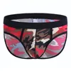 Cuecas masculinas cuecas camufladas impressas cueca masculina pênis bolsa masculina calcinha deslizante cintura baixa biquíni roupa de dormir