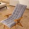 Kissen Chaise Lounge Stuhl Pad Plüsch dicker Sitz für Indoor Outdoor Terrasse Schreibtisch Strand Garten