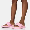 Тапочки, женские шлепанцы, лето 2024, женские сандалии, уличные туфли без шнуровки для отдыха, однотонные кожаные туфли на плоской подошве с открытым носком, размеры 36–43