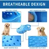 Vêtements pour chiens Sandales d'été Chaussures Matériau en silicone Réglable Respirant Robuste Semelle antidérapante Chiot Teddy Bichon Fournitures pour animaux de compagnie