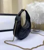 新しい高品質のLuxurysデザイナーバッグハンドバッグプロクス女性ファッションダブルパンクラッチ財布ショルダーバッグチェーンバッグ