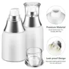 Storage Bottles 3 Pcs Essence Lotion Empty Bottle With Lid Refillable Dispenser Makeup Containers For Trip Foundation Travel