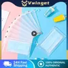 Storage Bags Portable Mask Box Waterproof Zipper Bag Transparent Reusable Clean Health For Home Bedroom School